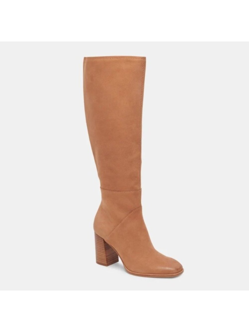 NEW Dolce Vita Fynn Knee High Boots Tan Suede Neutral Contemporary Womens 11